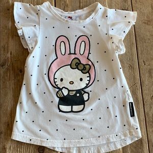 Hello Kitty polka dot T-shirt